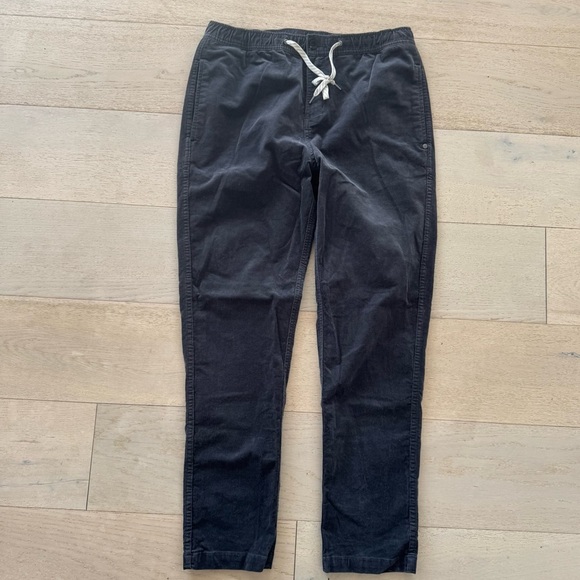 Vuori Optimist charcoal gray corduroy pants Large - Picture 5 of 8